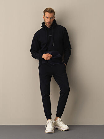 Xint Lacivert Pamuklu Jogger Pantolon