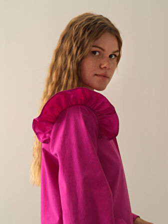 Xint Fuşya Regular Fit Gömlek