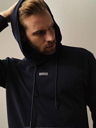 Xint Lacivert Regular Fit Sweatshirt