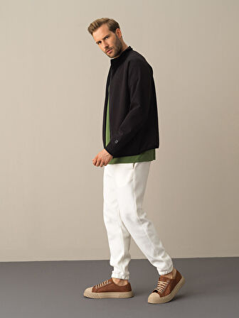 Xint Siyah Regular Fit Sweatmont