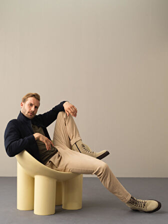 Xint Lacivert Regular Fit Sweatmont