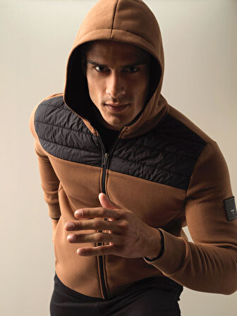 Xint Camel Regular Fit Sweatmont