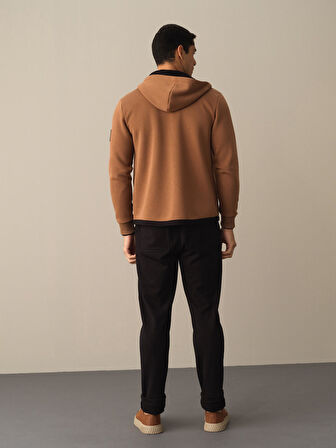 Xint Camel Regular Fit Sweatmont