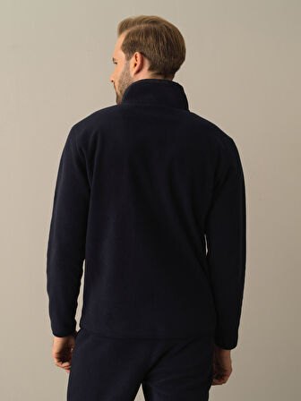 Xint Lacivert Regular Fit Polar Sweatshirt