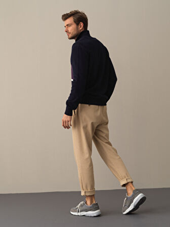 Xint Lacivert Regular Fit Sweatshirt