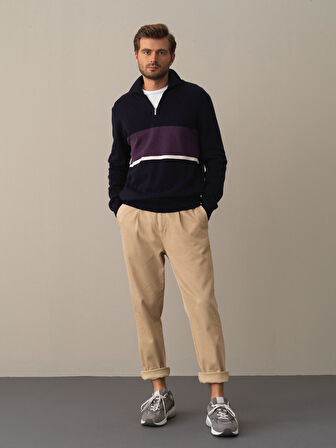 Xint Lacivert Regular Fit Sweatshirt