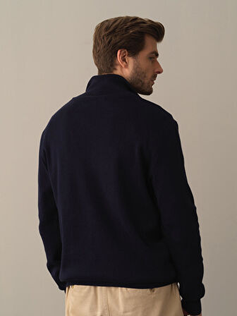 Xint Lacivert Regular Fit Sweatshirt