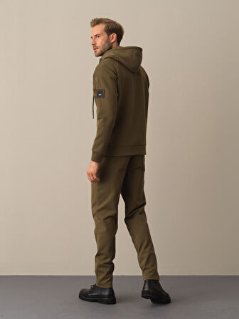 Xint Haki Slim Fit Sweatmont