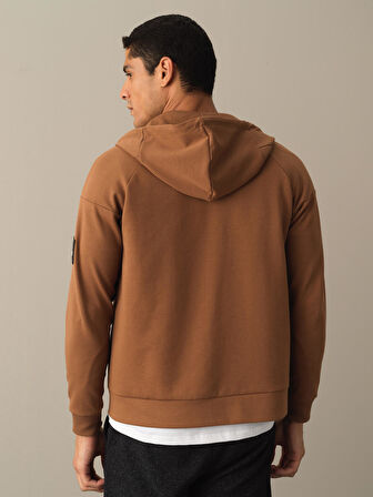 Xint Camel Slim Fit Sweatmont