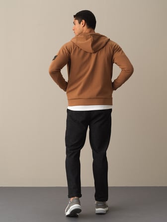Xint Camel Slim Fit Sweatmont