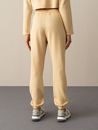 Xint Bej Oversize Sweat Pantolon