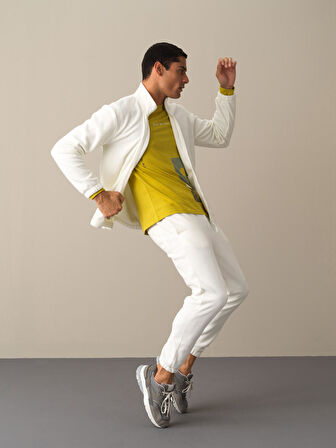 Xint Beyaz Regular Fit Polar Sweatmont