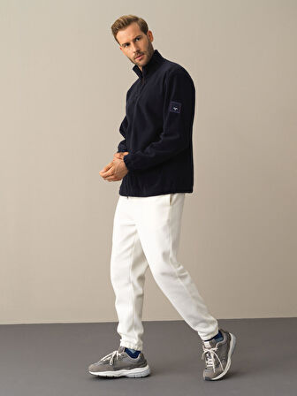 Xint Lacivert Regular Fit Polar Sweatmont