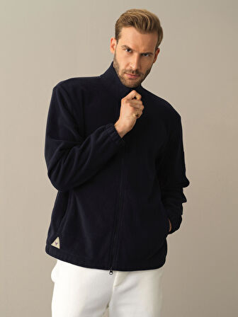 Xint Lacivert Regular Fit Polar Sweatmont