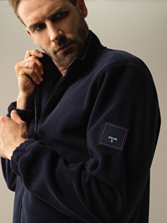 Xint Lacivert Regular Fit Polar Sweatmont