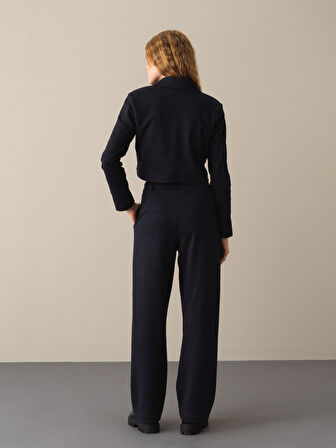 Xint Lacivert Pamuklu Regular Fit Ceket