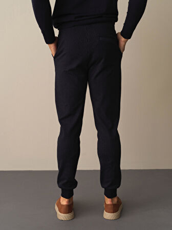 Xint  Lacivert Regular Fit Jogger Pantolon