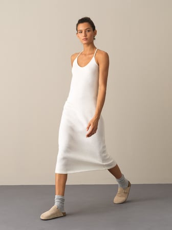 Xint Beyaz Regular Fit Elbise