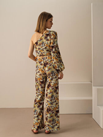 Taş Rengi Regular Fit  Pantolon