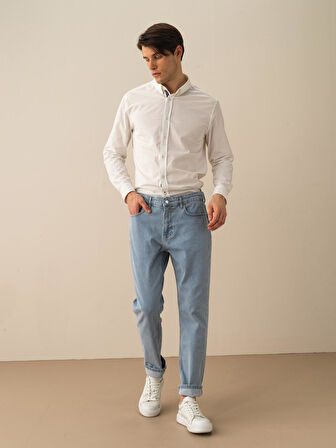 Mavi Slim Fit Pamuklu Denim Pantolon