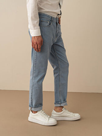 Mavi Slim Fit Pamuklu Denim Pantolon