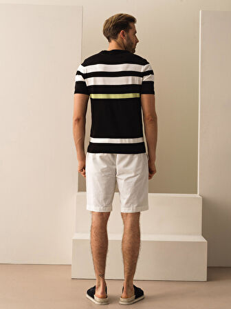 Siyah Regular Fit  Kazak