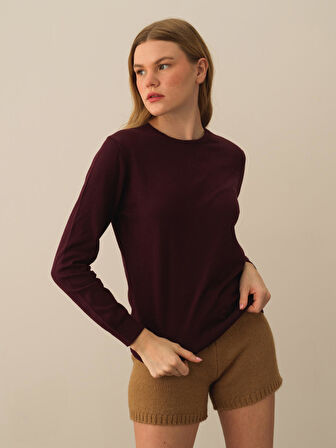 Xint Bordo Regular Fit Basic Kazak