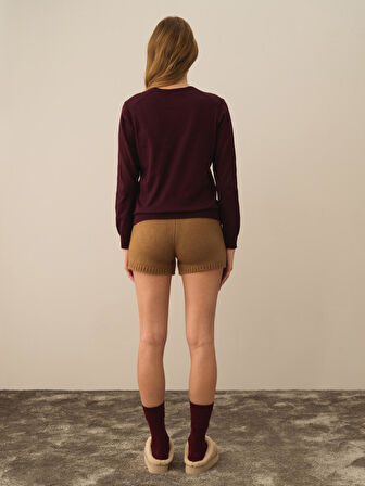 Xint Bordo Regular Fit Basic Kazak