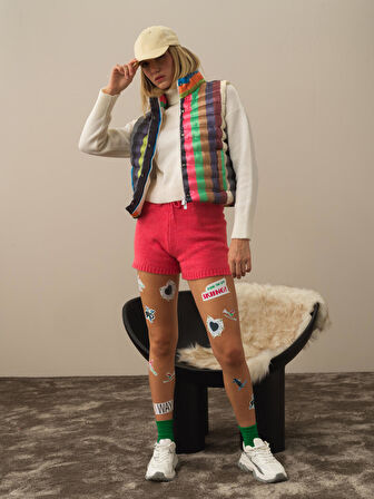 Xint Yeşil Formunu Koruyan Regular Fit Yelek