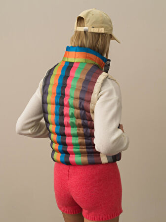 Xint Yeşil Formunu Koruyan Regular Fit Yelek