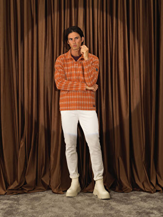 Xint Oranj Formunu Koruyan Regular Fit Sweatshirt