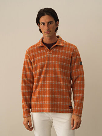 Xint Oranj Formunu Koruyan Regular Fit Sweatshirt