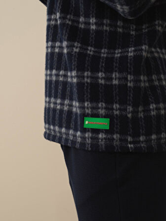 Xint Lacivert Formunu Koruyan Regular Fit Sweatshirt