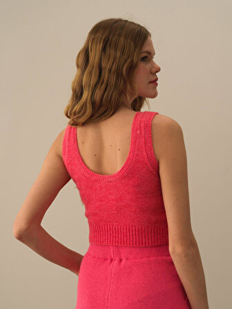 Xint Pembe Lüks Pamuk Dokulu Regular Fit Atlet