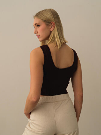 Xint Bordo Lüks Pamuk Dokulu Regular Fit Atlet