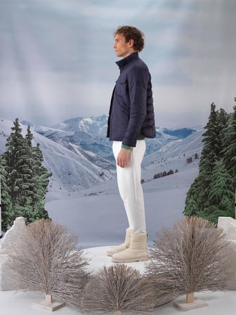 Xint Lacivert Formunu Koruyan Regular Fit Mont
