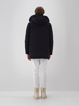 Xint Lacivert Formunu Koruyan Regular Fit Mont