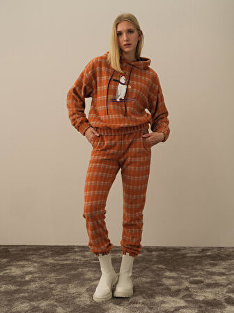Xint Oranj Formunu Koruyan Regular Fit Sweat Pantolon