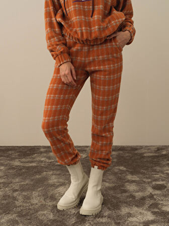 Xint Oranj Formunu Koruyan Regular Fit Sweat Pantolon