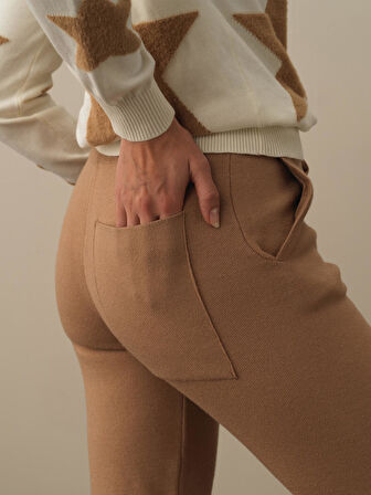 Xint Camel Formunu Koruyan Regular Fit Pantolon