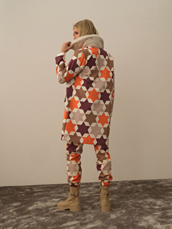 Xint Bordo Formunu Koruyan Regular Fit Mont