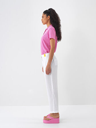 Pembe Regular Fit Tişört