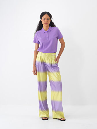 Lila Regular Fit Tişört