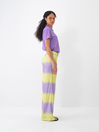Lila Regular Fit Tişört