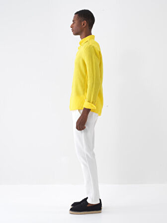 Ekru Regular Fit Pamuklu Jogger Pantolon