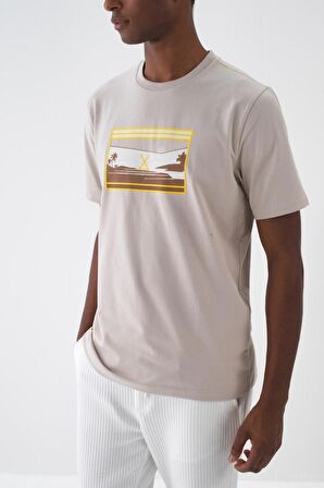 Xint Erkek Taş 0 Yaka T-shirt 502077 