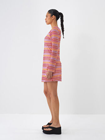 Pembe Regular Fit  Elbise