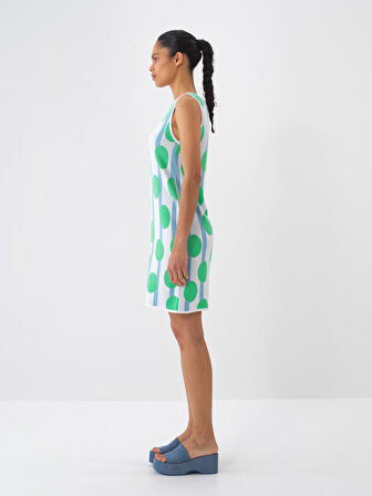 Yeşil Oversize  Elbise