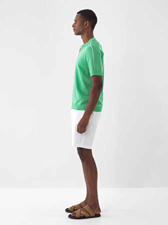 Yeşil Regular Fit  Kazak