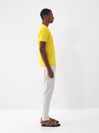Sarı Regular Fit  Kazak